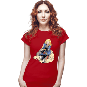 Secret_Shirts Fitted Shirts, Woman / Small / Red 18