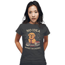 Load image into Gallery viewer, Shirts Fitted Shirts, Woman / Small / Charcoal No Idea
