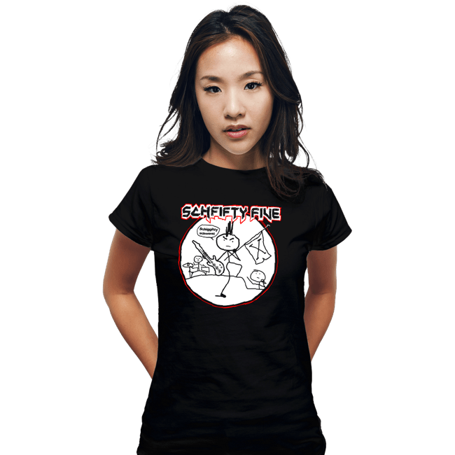 Shirts Fitted Shirts, Woman / Small / Black Schfifty Five