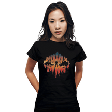Load image into Gallery viewer, Shirts Fitted Shirts, Woman / Small / Black The Shaped Halloween
