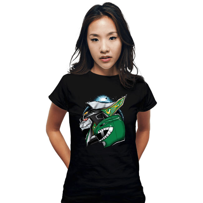 Shirts Fitted Shirts, Woman / Small / Black Green With Envy