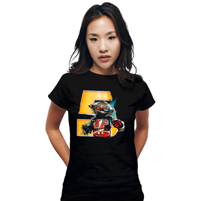 Shirts Fitted Shirts, Woman / Small / Black Ay Yi Yi Yi