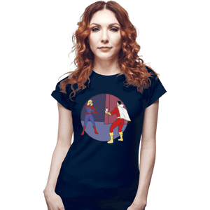 Shirts Fitted Shirts, Woman / Small / Navy The Marvelous Captains