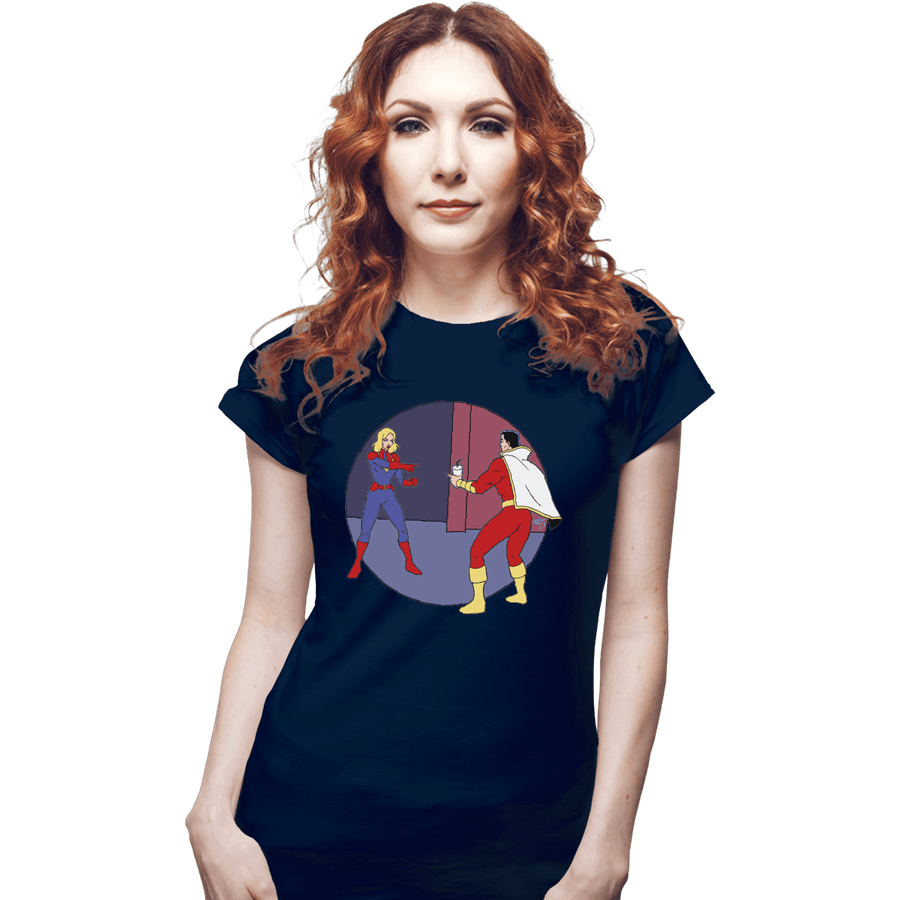 Shirts Fitted Shirts, Woman / Small / Navy The Marvelous Captains