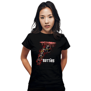 Secret_Shirts Fitted Shirts, Woman / Small / Black Batties