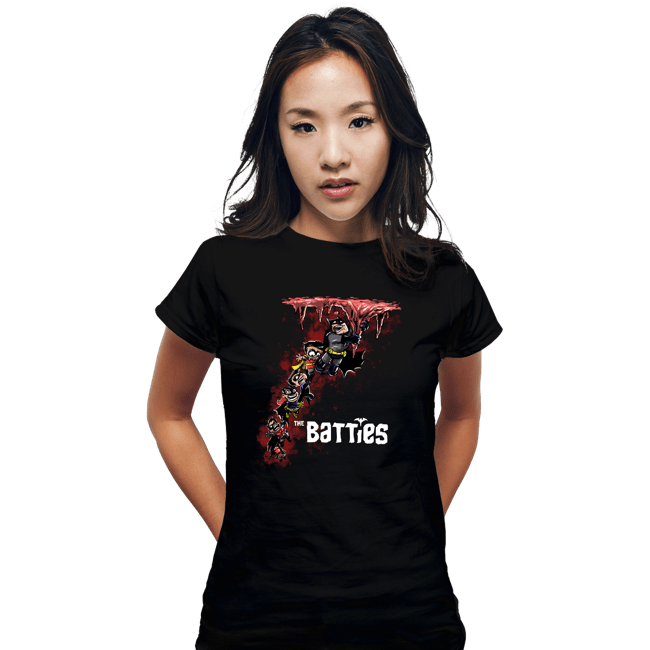 Secret_Shirts Fitted Shirts, Woman / Small / Black Batties