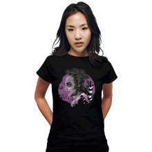 Load image into Gallery viewer, Shirts Fitted Shirts, Woman / Small / Black Devious Ghost
