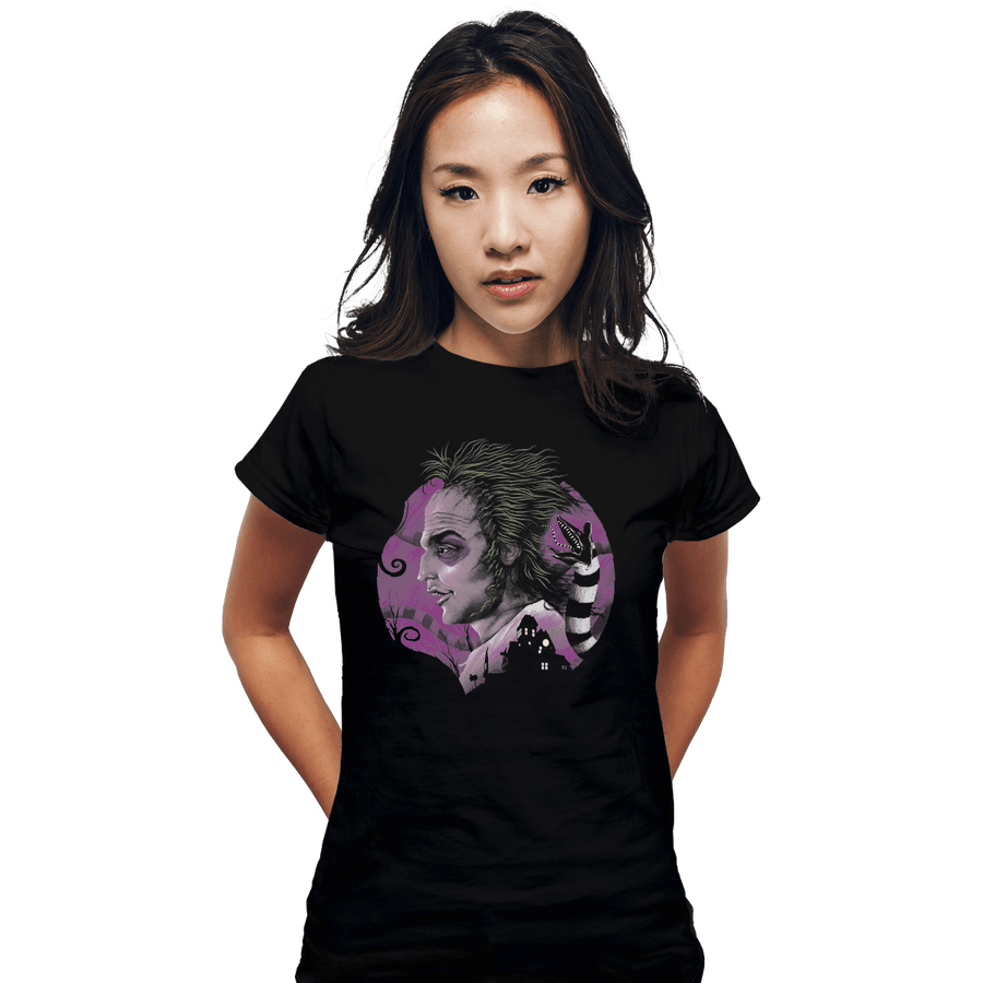 Shirts Fitted Shirts, Woman / Small / Black Devious Ghost