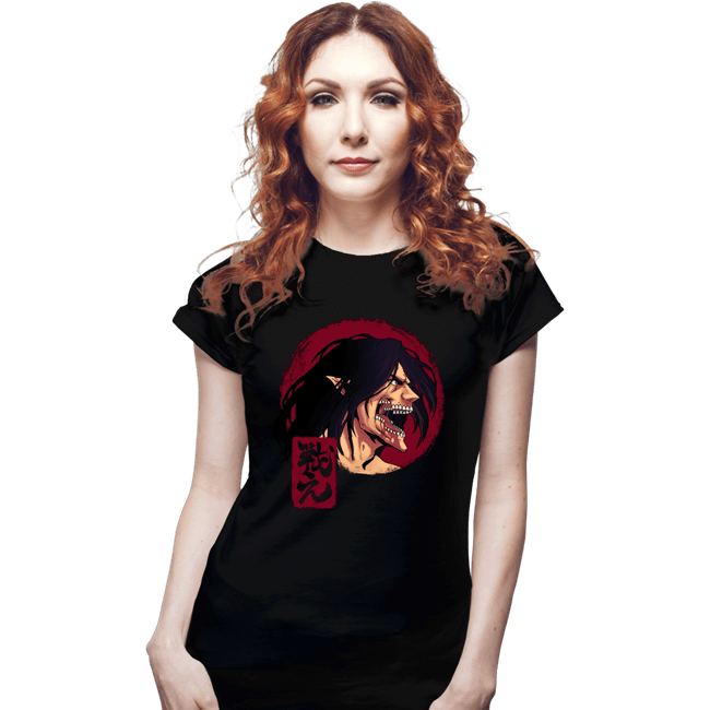 Secret_Shirts Fitted Shirts, Woman / Small / Black The Fighter