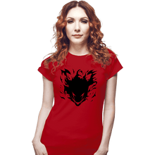 Load image into Gallery viewer, Shirts Fitted Shirts, Woman / Small / Red Devilman
