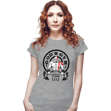 Load image into Gallery viewer, Shirts Fitted Shirts, Woman / Small / Sports Grey God&#39;s Gym
