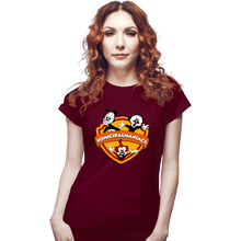 Load image into Gallery viewer, Shirts Fitted Shirts, Woman / Small / Maroon Homicidalmaniacs
