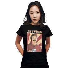 Load image into Gallery viewer, Shirts Fitted Shirts, Woman / Small / Black Join Swanson
