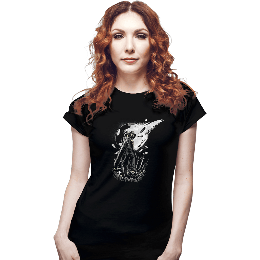 Shirts Fitted Shirts, Woman / Small / Black The Church Flowers