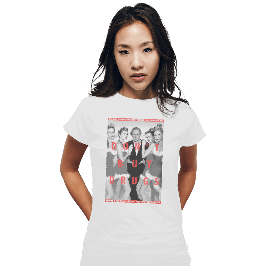Shirts Fitted Shirts, Woman / Small / White Uncle Bill PSA