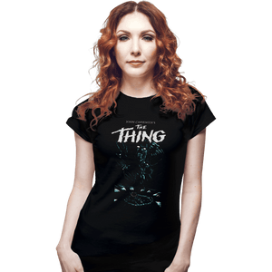 Shirts Fitted Shirts, Woman / Small / Black The Thing