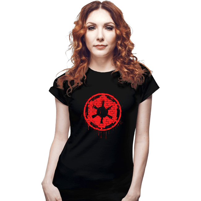 Shirts Fitted Shirts, Woman / Small / Black Imperial Spray