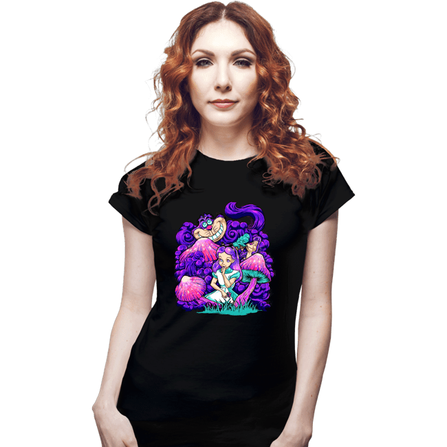 Daily_Deal_Shirts Fitted Shirts, Woman / Small / Black Oh Alice