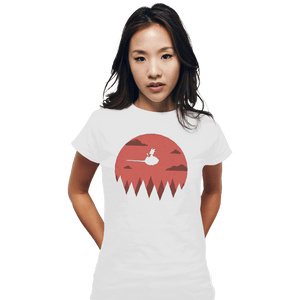 Shirts Fitted Shirts, Woman / Small / White Magic Cloud