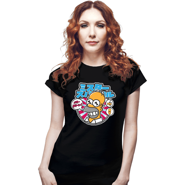 Secret_Shirts Fitted Shirts, Woman / Small / Black Super Dishwashing