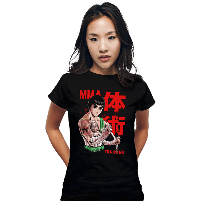 Secret_Shirts Fitted Shirts, Woman / Small / Black Rock Lee