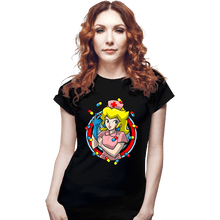 Load image into Gallery viewer, Secret_Shirts Fitted Shirts, Woman / Small / Black Nurse Toadstool 182
