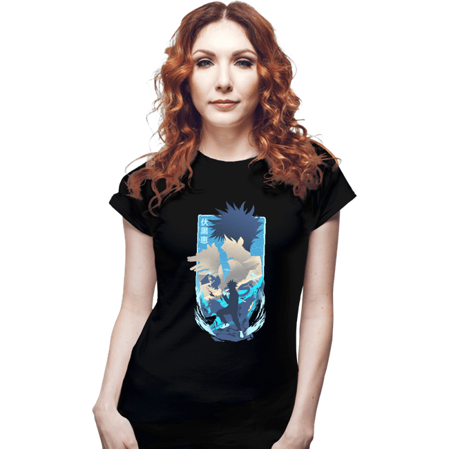 Shirts Fitted Shirts, Woman / Small / Black Shadow Shikigami User