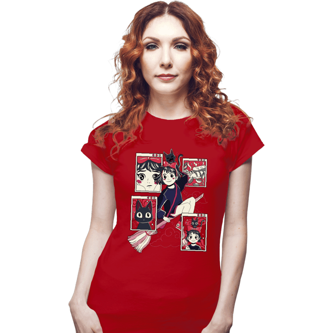 Shirts Fitted Shirts, Woman / Small / Red Image Delivered