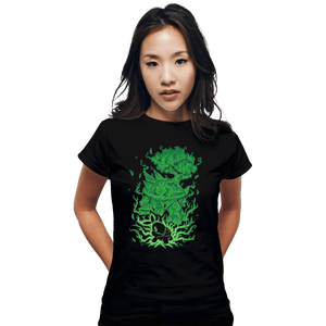Shirts Fitted Shirts, Woman / Small / Black The Grass Turtle Within