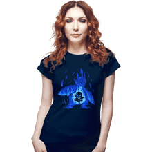 Load image into Gallery viewer, Shirts Fitted Shirts, Woman / Small / Navy The Water Emperor Within
