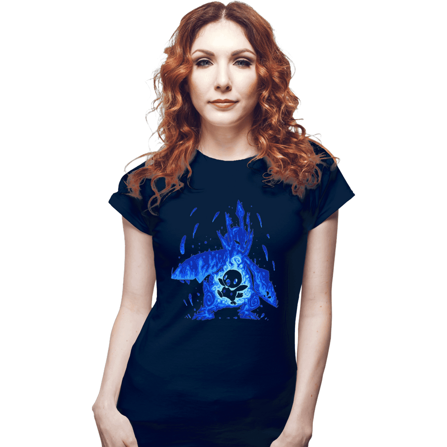 Shirts Fitted Shirts, Woman / Small / Navy The Water Emperor Within