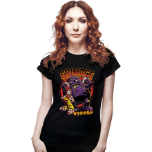Load image into Gallery viewer, Shirts Fitted Shirts, Woman / Small / Black Grimace
