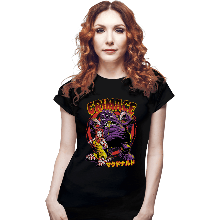 Shirts Fitted Shirts, Woman / Small / Black Grimace