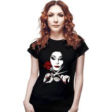 Load image into Gallery viewer, Secret_Shirts Fitted Shirts, Woman / Small / Black Morticia
