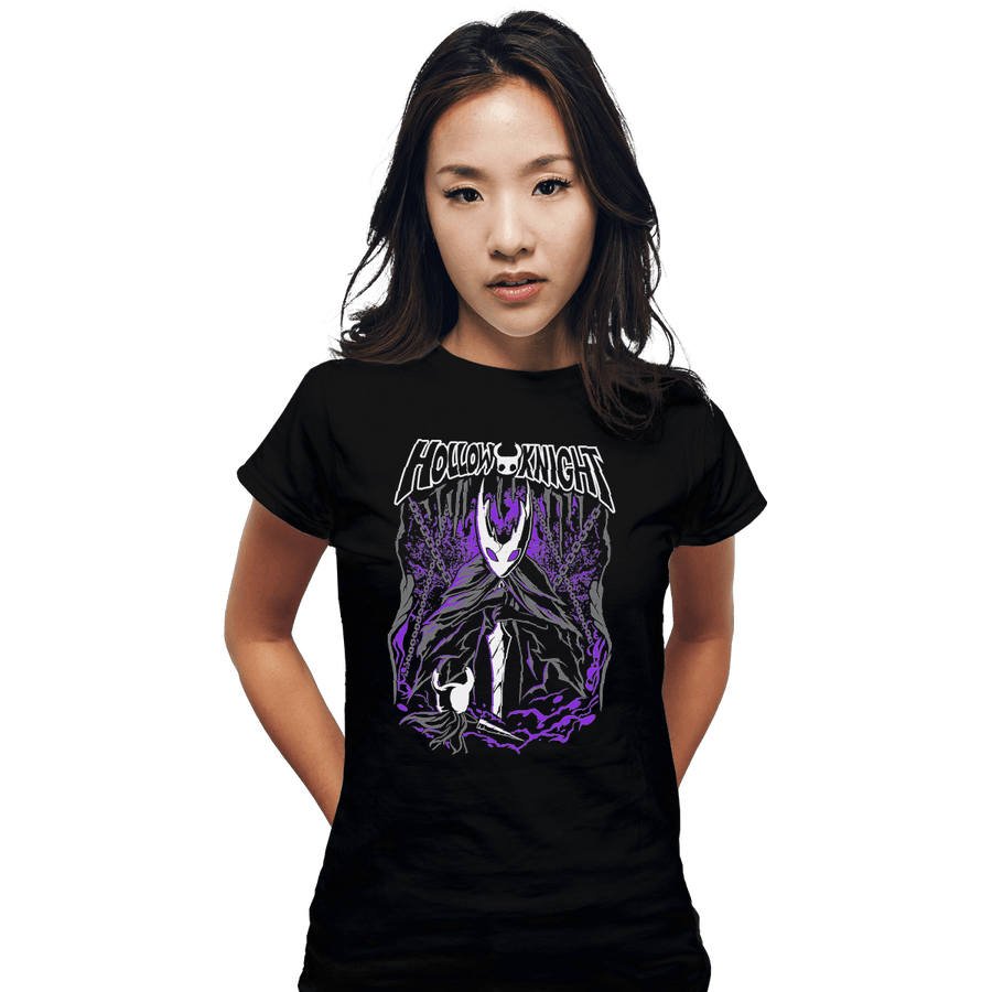 Shirts Fitted Shirts, Woman / Small / Black Hollowed Out
