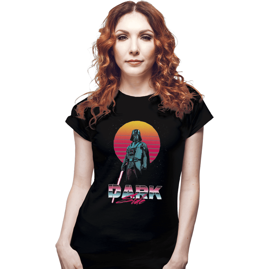 Shirts Fitted Shirts, Woman / Small / Black Rad Side