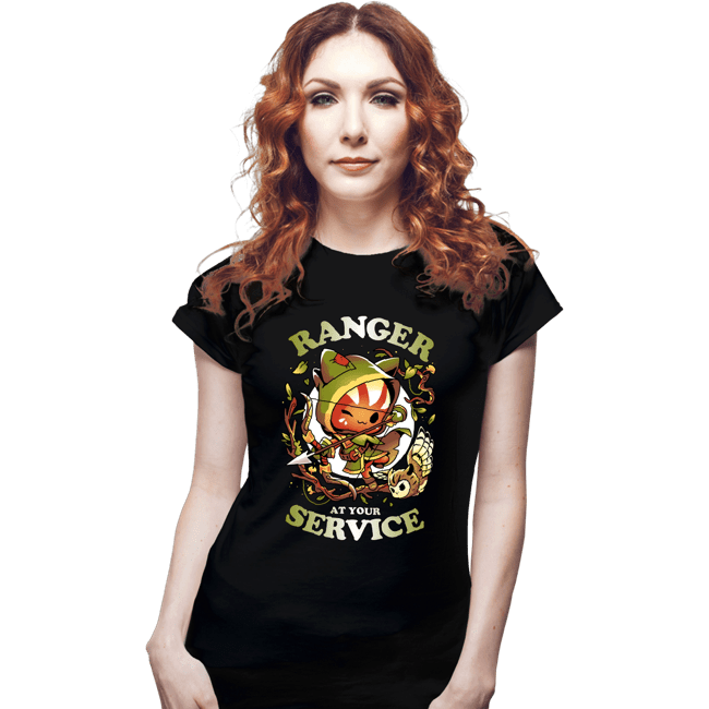 Daily_Deal_Shirts Fitted Shirts, Woman / Small / Black Ranger's Call