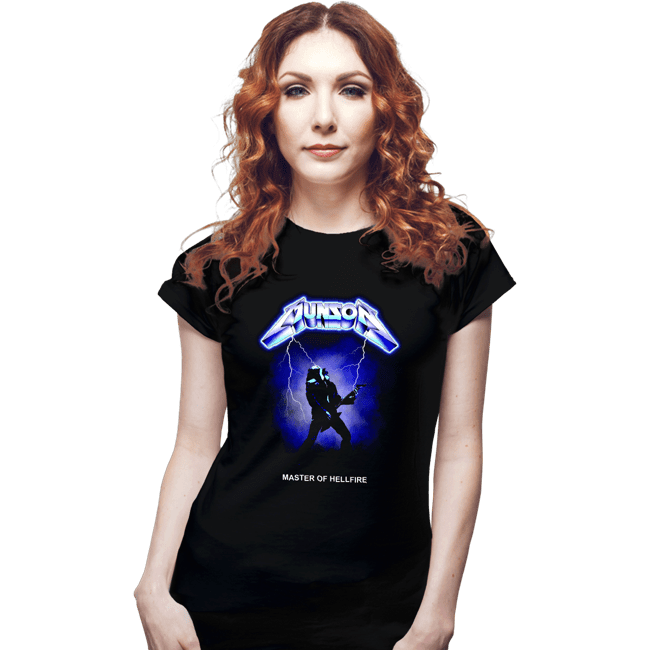 Secret_Shirts Fitted Shirts, Woman / Small / Black Master Of Hellfire