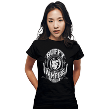 Load image into Gallery viewer, Shirts Fitted Shirts, Woman / Small / Black Slayer
