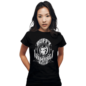 Shirts Fitted Shirts, Woman / Small / Black Slayer