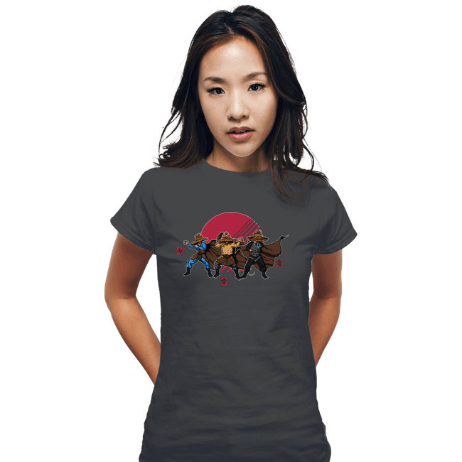 Daily_Deal_Shirts Fitted Shirts, Woman / Small / Charcoal Straw Hats, Magic, And Kung Fu