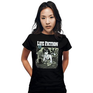 Shirts Fitted Shirts, Woman / Small / Black Life Fiction