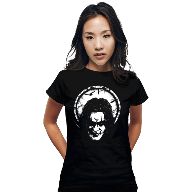 Secret_Shirts Fitted Shirts, Woman / Small / Black Eric Draven.