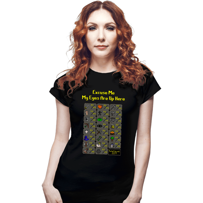 Secret_Shirts Fitted Shirts, Woman / Small / Black Run Escape