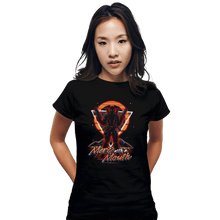 Load image into Gallery viewer, Shirts Fitted Shirts, Woman / Small / Black Retro Mercenary
