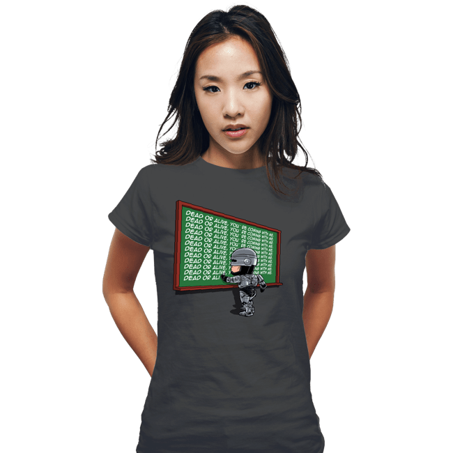 Secret_Shirts Fitted Shirts, Woman / Small / Charcoal Robobart
