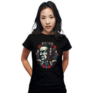 Daily_Deal_Shirts Fitted Shirts, Woman / Small / Black Mind Control Of The Vampire