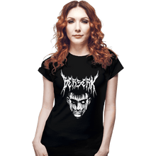 Load image into Gallery viewer, Shirts Fitted Shirts, Woman / Small / Black Guts Metal
