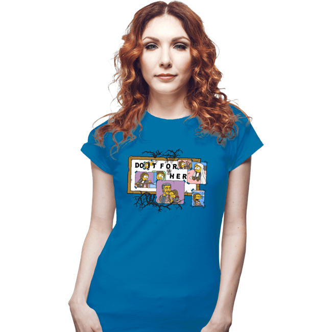 Secret_Shirts Fitted Shirts, Woman / Small / Sapphire Do It For Her