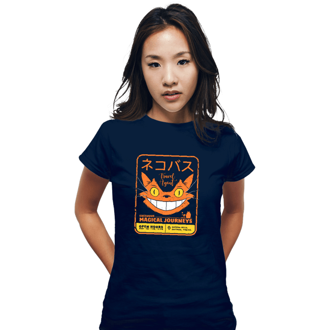 Last_Chance_Shirts Fitted Shirts, Woman / Small / Navy Magical Journeys